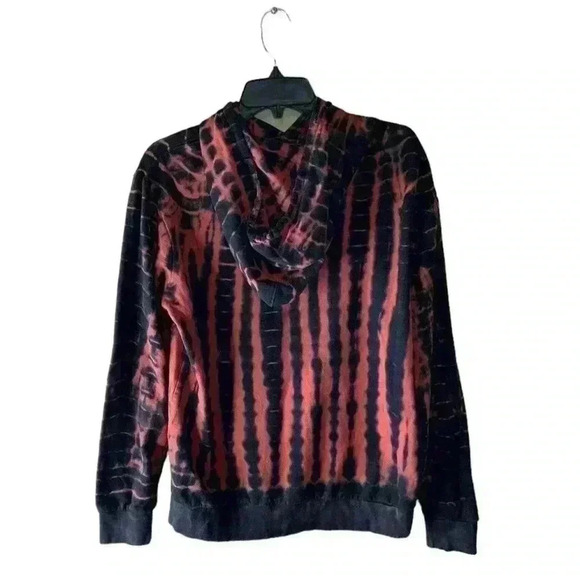 Unzipped Tie-Dye Long Sleeve Hoodie Unisex Size Medium Sweatshirt - Picture 2 of 8